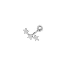 Load image into Gallery viewer, Gold Stars Cartilage Earring