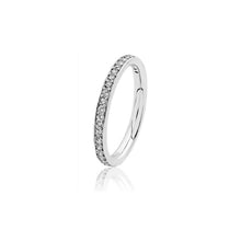 将图片加载到图库查看器,Half Eternity Silver Ring