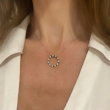 Load image into Gallery viewer, Emerald Circle Pendant
