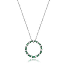 将图片加载到图库查看器,Emerald Circle Pendant