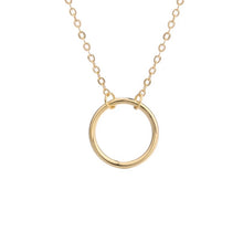 将图片加载到图库查看器,Silver Hoop Necklace