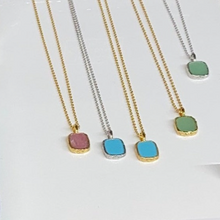 将图片加载到图库查看器,Green Quartz Necklace