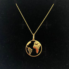Загрузить изображение в средство просмотра галереи, Gold Globe Necklace