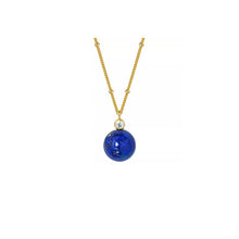 Загрузить изображение в средство просмотра галереи, Green Malachite Sphere Necklace