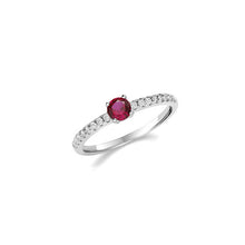将图片加载到图库查看器,Ruby Solitaire Ring