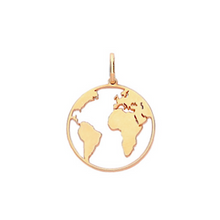 Загрузить изображение в средство просмотра галереи, Gold Globe Necklace