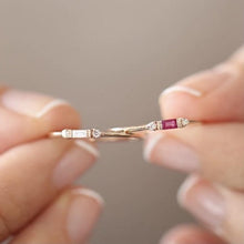 画像をギャラリービューアに読み込む, Created Diamond Dainty Ring