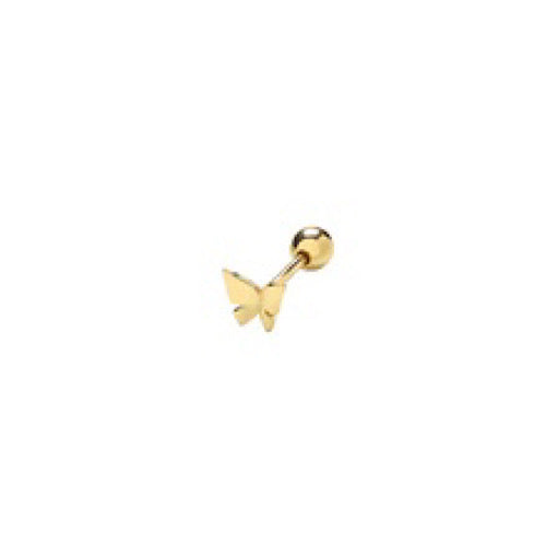 Butterfly Gold Cartilage Earring