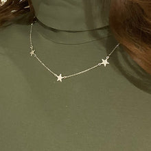 Load image into Gallery viewer, Silver Star Necklet
