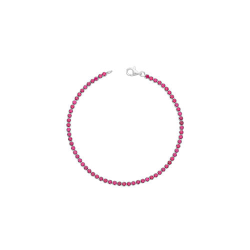 Pink Ruby Zircon Bracelet