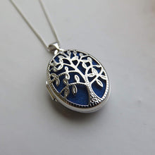 Load image into Gallery viewer, Silver Tree of Life Locket
