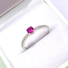 Load image into Gallery viewer, Ruby Solitaire Ring

